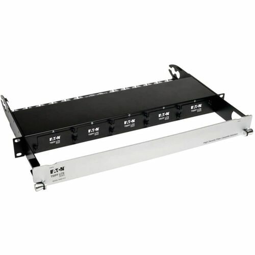 Panneau de boîtier fibre optique haute densité Tripp Lite pour montage en rack, 5 cassettes, 1 URM - 1 U Hig