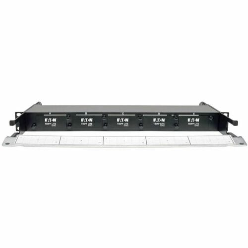 Boîtier fibre optique haute densité Tripp Lite pour montage en rack, 5 cassettes, 1 URM - 1 U de hauteur - Noir