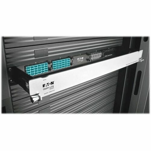 Panel de gabinete de fibra de alta densidad para montaje en rack de Tripp Lite, 5 casetes, 1URM - 1U Hig