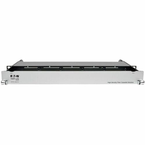 Panel de gabinete de fibra de alta densidad para montaje en rack de Tripp Lite, 5 casetes, 1URM - 1U Hig