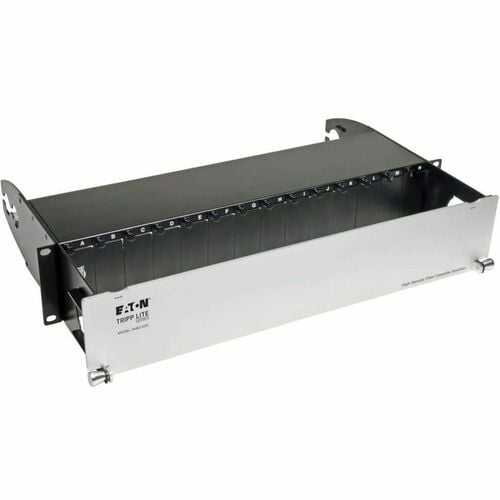 Panneau de boîtier fibre optique haute densité Tripp Lite pour montage en rack 14 cassettes 2URM - 2U Hi