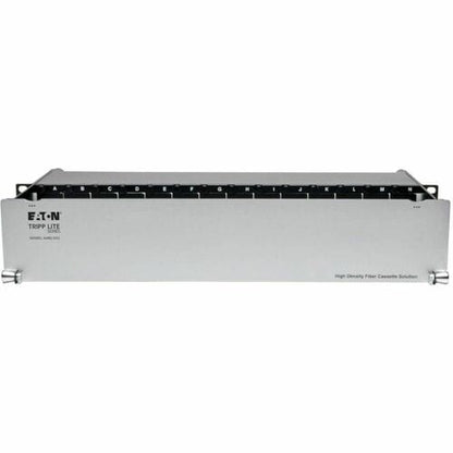 Panneau de boîtier fibre optique haute densité Tripp Lite pour montage en rack 14 cassettes 2URM - 2U Hi