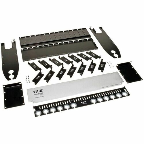 Panneau de boîtier fibre optique haute densité Tripp Lite pour montage en rack 14 cassettes 2URM - 2U Hi
