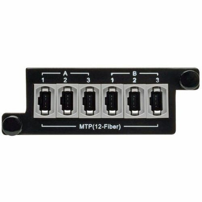 Casete de conexión de fibra óptica MTP/MPO de 2 x 24 a fibra óptica MTP/MPO de 6 x 12 de Tripp Lite - 2 x MTP/MPO, 6