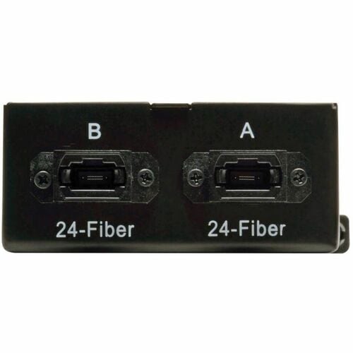 Casete de conexión Tripp Lite de 2 x 24 fibras MTP/MPO a 6 x 12 fibras MTP/MPO - 2 x