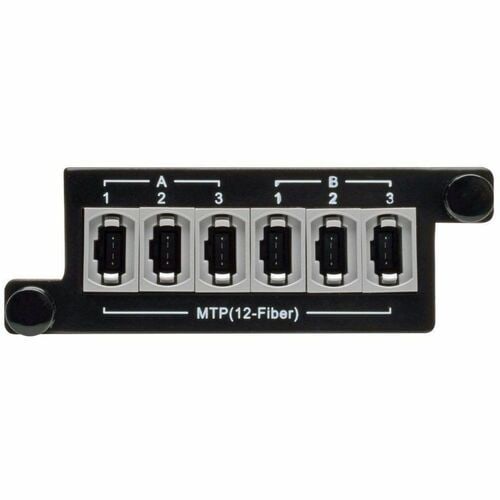 Cassette de dérivation Tripp Lite 2 x 24 fibres MTP/MPO vers 6 x 12 fibres MTP/MPO - 2 x
