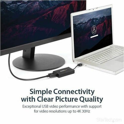 Adaptador USB 3.0 a DisplayPort de StarTech.com, 4K 30