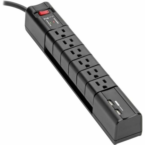 Tripp Lite by Eaton Protect It! TLP608RUSBB Surge Suppressor/Protector
