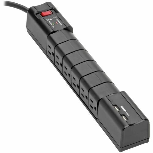 Tripp Lite by Eaton Protect It! TLP608RUSBB Surge Suppressor/Protector