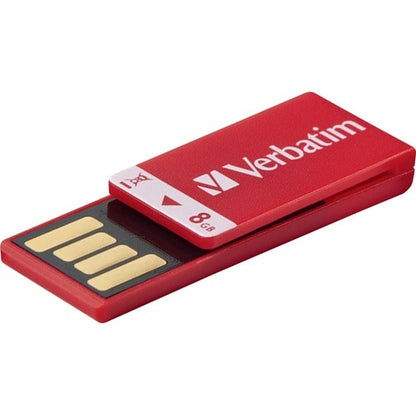 3PK 8GB CLIP-IT USB FLASH DRIVE MULTI 12