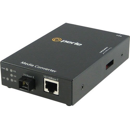 Convertisseur de média Perle Systems Perle 10/100 PoE - 1 x réseau (RJ