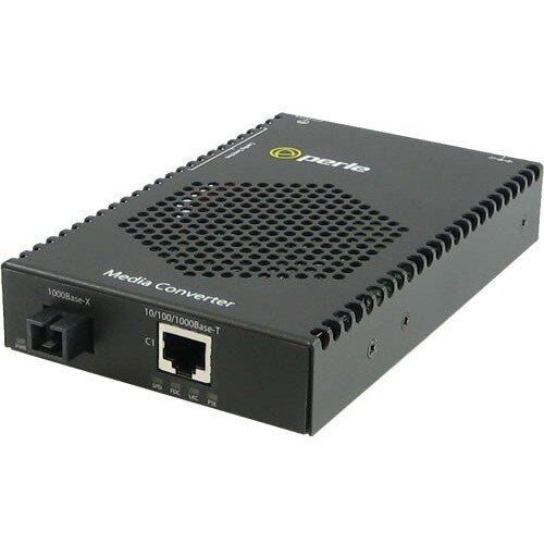 Convertisseur de média PoE 10/100/1000 Perle Systems - 1 x réseau (RJ