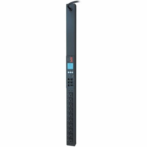 Unité de distribution d'alimentation en rack avec compteur APC by Schneider Electric - Avec compteur - NEMA 5-15P - 10