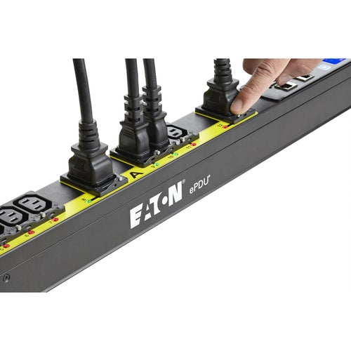 Eaton ePDU G3 Managed 38U-A ENTRÉE : L6-30P 24 A 1P SORTIE : 20XC13 : 4XC19 - Switc