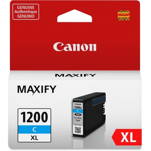 TANQUE DE TINTA PIGMENTADA CIAN PGI-1200XL PARA MB2320/MB2020. NO SE ADMITEN DEVOLUCIONES.