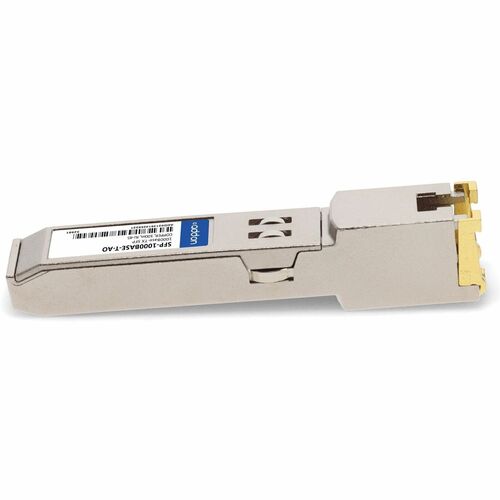 Módulo SFP adicional para redes de datos: 1 red RJ-45 1000Base-T