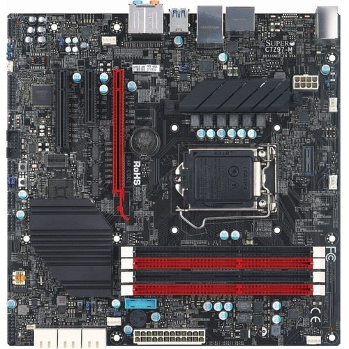 MBD-C7Z97-MF-O UATX LGA1150 OCE MAX-32GB DDR3 OC DESKTOP MBD W/IPMI