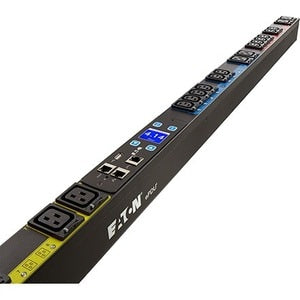 Eaton ePDU G3 Managed 38U-C ENTRÉE : L21-20P 16 A 3P SORTIE : 18 x C13 : 6 x C19 - NEM