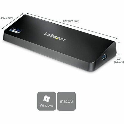 StarTech.com USB 3.0 Docking Station Dual Monitor