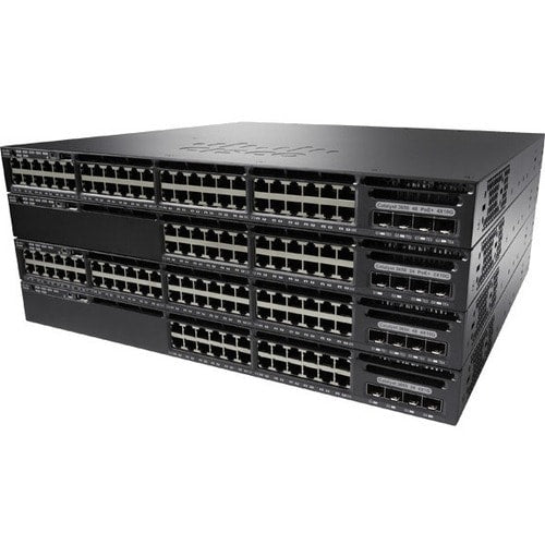CATALYST3650 48PTFULPOE4X1G UPLINKIPBASE REMANUFACTURED