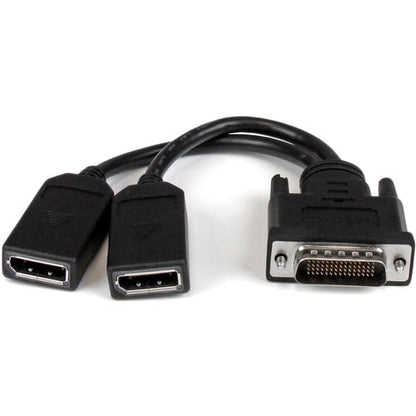 StarTech.com 8" DMS-59 to Dual DisplayPort Adapter Cable
