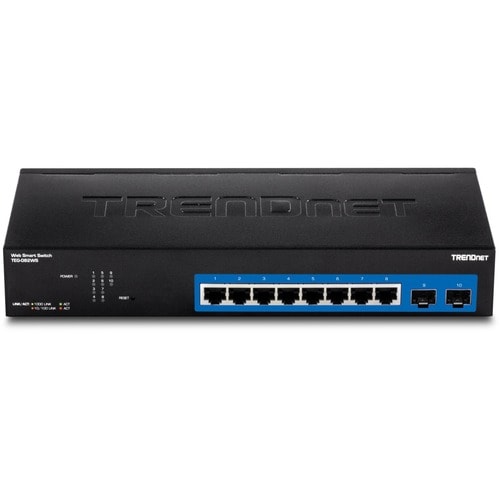 TEG-082WS 8PORT GIGABIT WEB SMART SWITCH X SHARED SFP SLOTS