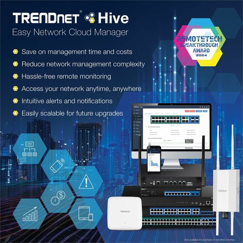 TEG-082WS 8PORT GIGABIT WEB SMART SWITCH X SHARED SFP SLOTS