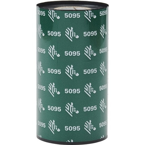 Zebra Resin Ribbon 1.57inx1476ft 5095 High Performance 1in core - Thermal Transf