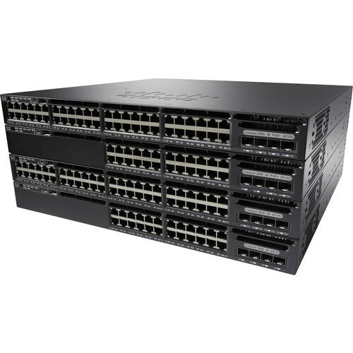 CISCOCATALYST3650 24PTPOE 2X10G UPLINKLANBASE REMANUFACTURED