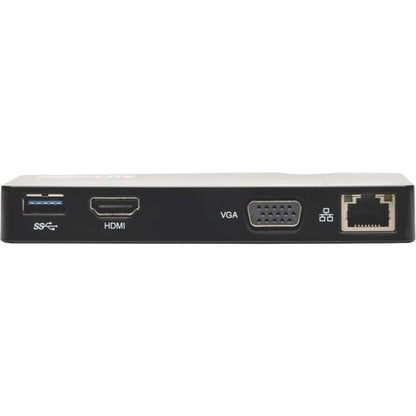 Tripp Lite by Eaton USB 3.0 HDMI / VGA Mini Docking Station with Gigabit Ethernet