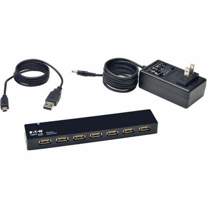 Hub USB 2.0 haute vitesse Tripp Lite par Eaton à 7 ports