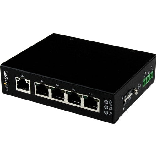 COMMUTATEUR RÉSEAU GIGABIT ROBUSTE À 5 PORTS, CLASSÉ IP30