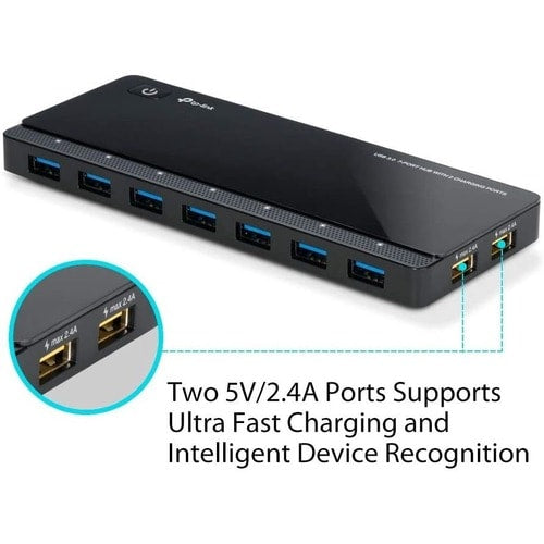 TP-Link USB 3.0 7-Port Hub with 2 Charging Ports