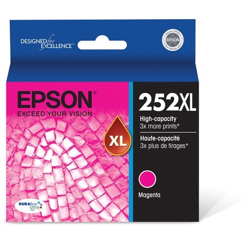 Encre magenta Durabrite Ultra XL T252 avec capteur SENSORMATIC