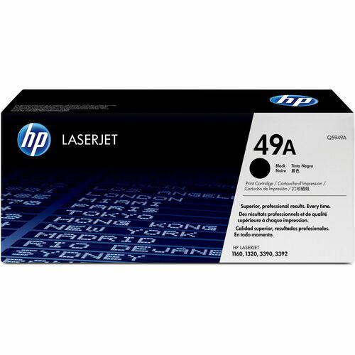 Cartucho de tóner láser original HP 49A (Q5949A) - Paquete individual