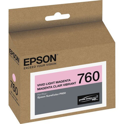 Cartucho de tinta original Epson UltraChrome HD T760 - Inyección de tinta -