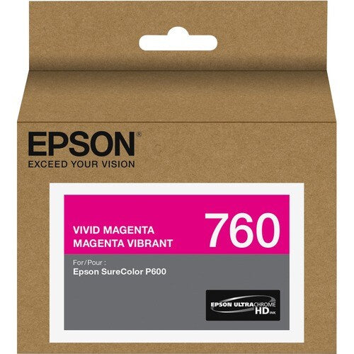 Cartouche d'encre d'origine Epson UltraChrome HD T760 - Jet d'encre -