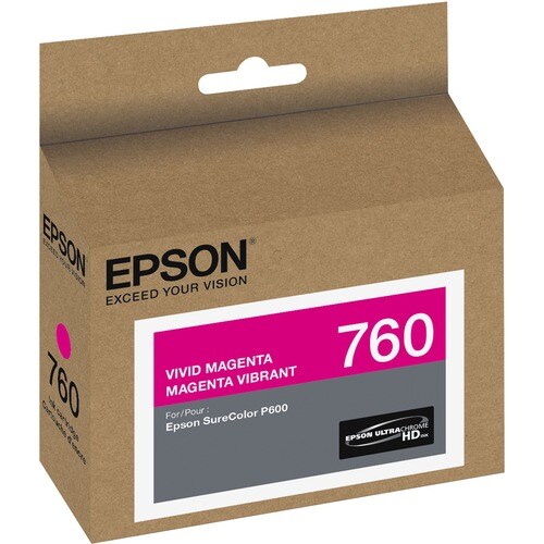 Cartucho de tinta original Epson UltraChrome HD T760 - Inyección de tinta -