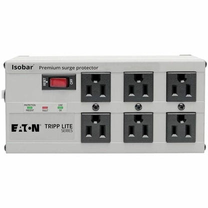 Tripp Lite Isobar Surge Protector Metal 6 Outlet 6' Cord 3330 Joules -