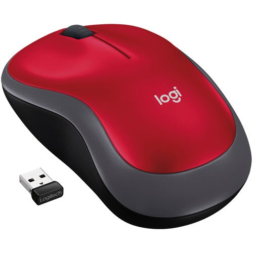 Ratón inalámbrico Logitech M185 de 2,4 GHz con minirreceptor USB (12 meses de garantía)