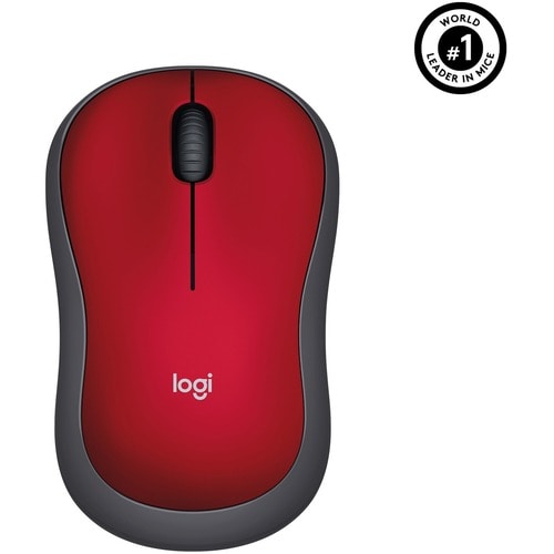 Logitech M185 Wireless Mouse, 2.4GHz with USB Mini Receiver, 12-Month