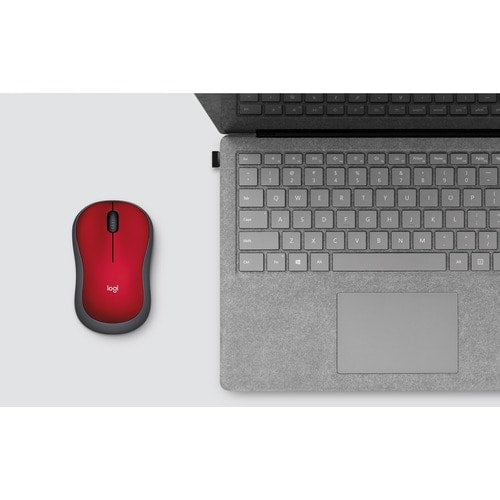 Logitech M185 Wireless Mouse, 2.4GHz with USB Mini Receiver, 12-Month