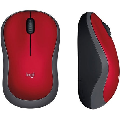 Logitech M185 Wireless Mouse, 2.4GHz with USB Mini Receiver, 12-Month