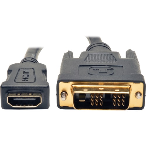Tripp Lite series Tripp Lite HDMI to DVI Adapter Cable - 8\" (203.20 mm) DVI-D/HDMI Video