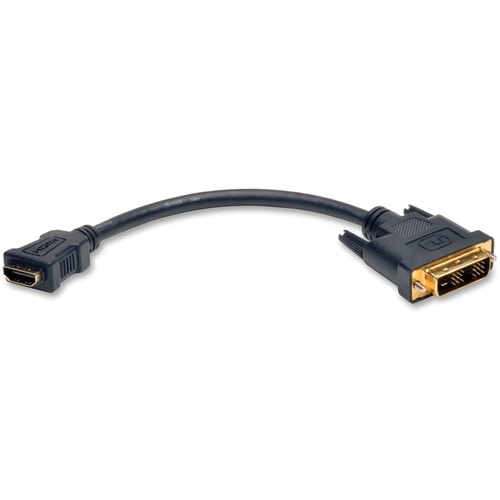Tripp Lite series Tripp Lite HDMI to DVI Adapter Cable - 8\" (203.20 mm) DVI-D/HDMI Video