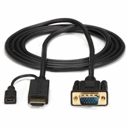 StarTech.com HDMI to VGA Cable - 6 ft / 2m - 1080p - 1920 x 1200 - Active HDMI Cable - Mon