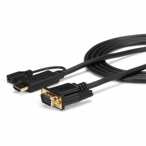 StarTech.com HDMI to VGA Cable - 6 ft / 2m - 1080p - 1920 x 1200 - Active HDMI Cable - Mon