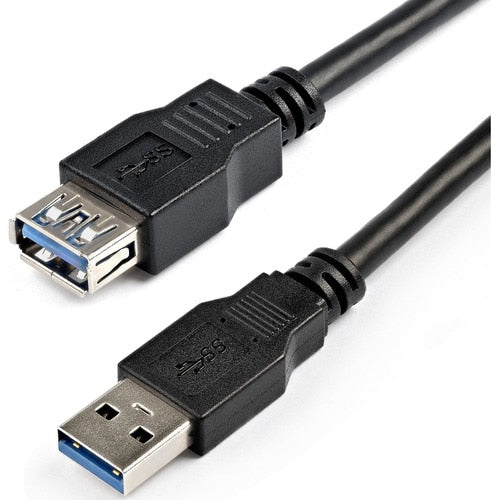 StarTech.com 2m Black SuperSpeed USB 3.0 (5Gbps) Extension Cable A to A - M/F -