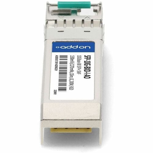 AddOn SFP+ Module - For Data Networking, Optical Network - 1 x LC 10GBase-BX Network10