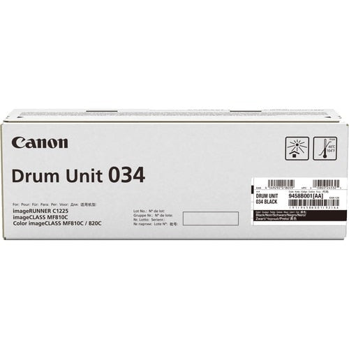 Tambor de imagen Canon 034 - Tecnología de impresión láser - 34000 - Bl